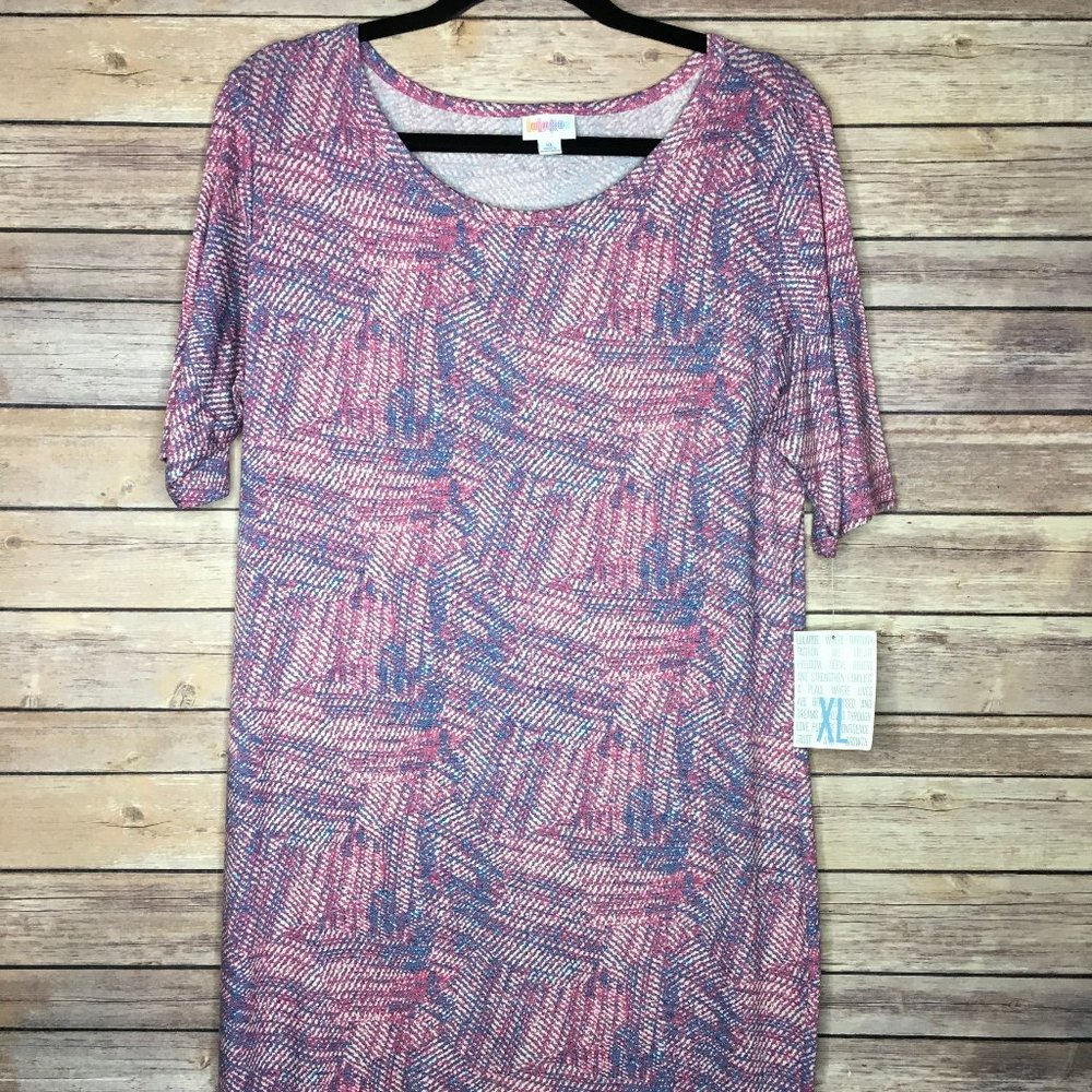 LulaRoe (1.0) XL Julia Abstract Print - BNWT